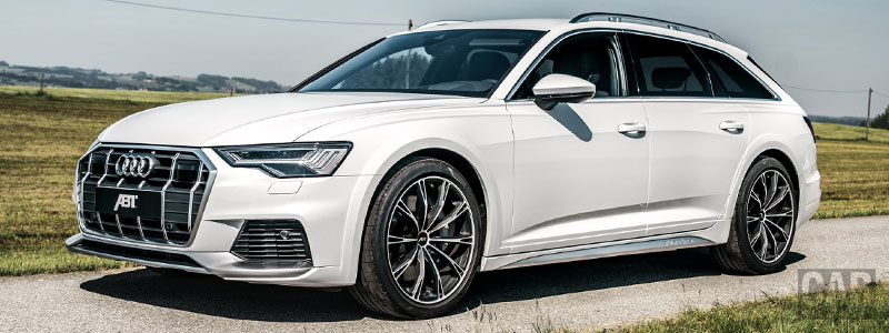 Car tuning desktop wallpapers ABT Audi A6 allroad - 2020 - Car wallpapers