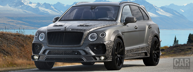    Mansory Bentley Bentayga Black Edition - 2017 - Car wallpapers