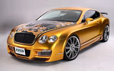 Car tuning wallpapers ASI Bentley W66 GTS Gold - 2008