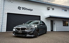 Car tuning desktop wallpapers 3D Design BMW 330i Touring G21 - 2020