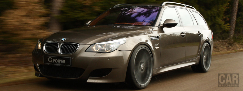 Car tuning wallpapers G-Power Hurricane RS Touring BMW M5 E61 Touring - 2011 - Car wallpapers