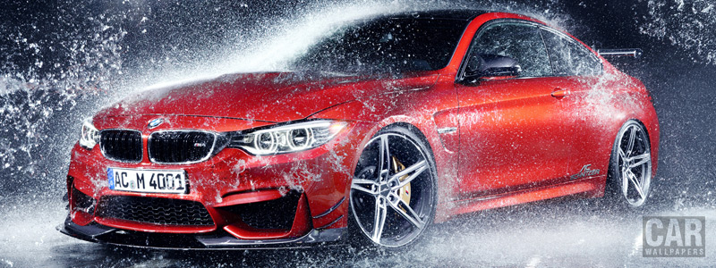 Car tuning desktop wallpapers AC Schnitzer BMW M4 Coupe Racing Aerodynamics - 2015 - Car wallpapers