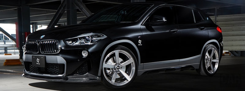 Car tuning desktop wallpapers 3D Design BMW X2 F39 - 2019 - Car wallpapers