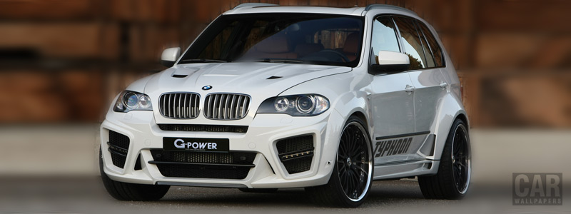 Car tuning wallpapers G-Power X5 Typhoon RS - 2009 - Car wallpapers