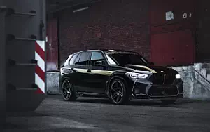 Car tuning desktop wallpapers Manhart MHX5 800 BMW X5 M Competition F95 - 2021