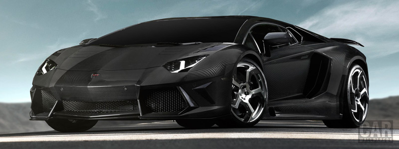 Car tuning wallpapers Mansory Carbonado Black Diamond Lamborghini Aventador LP700-4 - 2012 - Car wallpapers