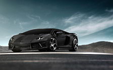 Car tuning wallpapers Mansory Carbonado Black Diamond Lamborghini Aventador LP700-4 - 2012