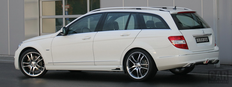 Car tuning wallpapers Brabus Mercedes-Benz C-class Station Wagon w204 2008 - Car wallpapers