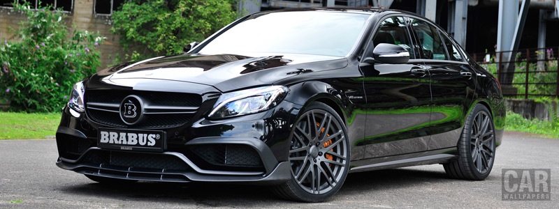 Car tuning wallpapers Brabus 600 Mercedes-AMG C 63 S - 2015 - Car wallpapers
