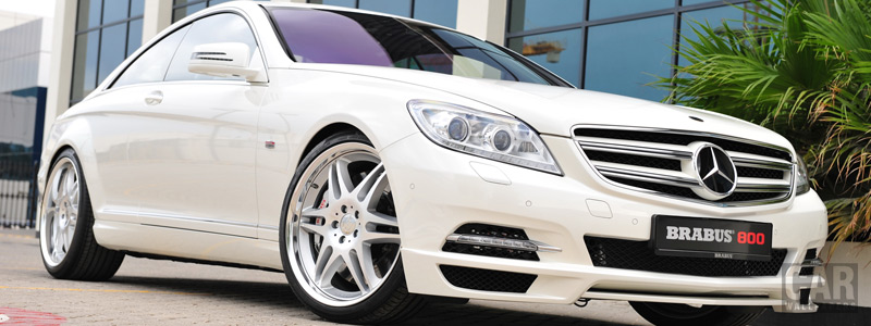Car tuning wallpapers Brabus 800 Coupe Mercedes-Benz CL-class - 2011 - Car wallpapers
