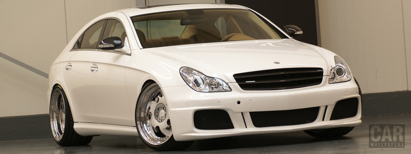 Car tuning wallpapers Wheelsandmore Mercedes-Benz CLS White Label - 2009 - Car wallpapers
