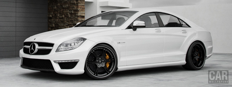 Car tuning wallpapers Wheelsandmore Mercedes-Benz CLS63 AMG - 2011 - Car wallpapers