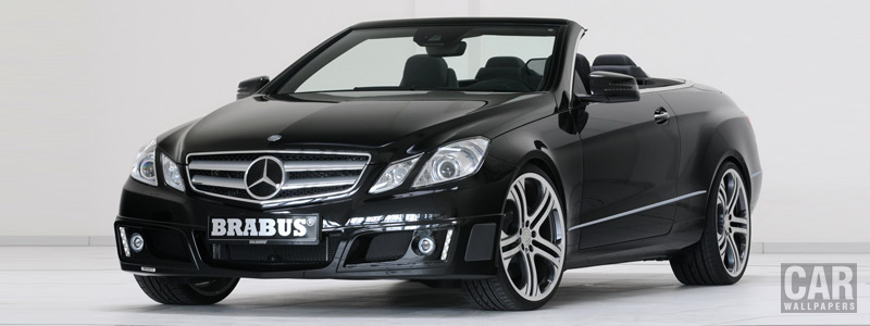 Car tuning wallpapers Brabus Mercedes-Benz E-class Cabriolet - 2010 - Car wallpapers