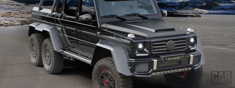 Car tuning wallpapers Mansory Mercedes-Benz G63 AMG 6X6 - 2014 - Car wallpapers