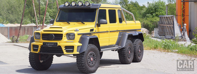 Car tuning wallpapers Mansory Mercedes-Benz G 63 AMG 6X6 - 2015 - Car wallpapers