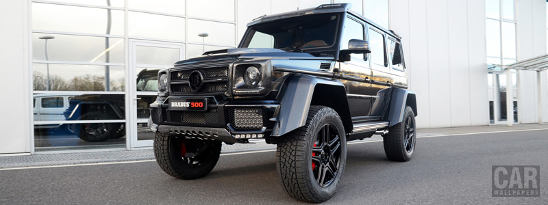 Car tuning wallpapers Brabus Mercedes-Benz G 500 4x4<sup>2</sup> - 2016 - Car wallpapers