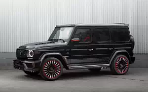 Car tuning desktop wallpapers TopCar Mercedes-AMG G 63 Edition 1 Inferno Black with Red - 2019