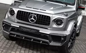 Car tuning desktop wallpapers TopCar Mercedes-AMG G 63 Inferno Silver - 2019