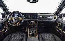 Car tuning desktop wallpapers Brabus 800 Black Gold Mercedes-AMG G 63 - 2020