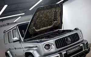 Car tuning desktop wallpapers TopCar Mercedes-AMG G 63 Light Package Grey - 2020