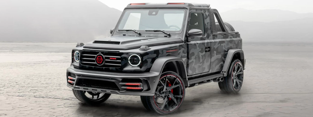 Car tuning desktop wallpapers Mansory Star Trooper Pickup by Philipp Plein Mercedes-AMG G 63 - 2020 - Car wallpapers