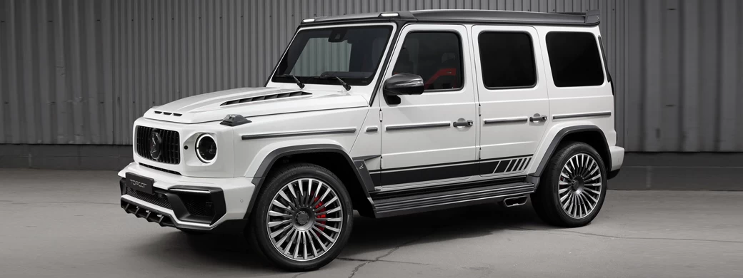 Car tuning desktop wallpapers TopCar Mercedes-AMG G 63 Edition 1 Inferno White - 2019 - Car wallpapers