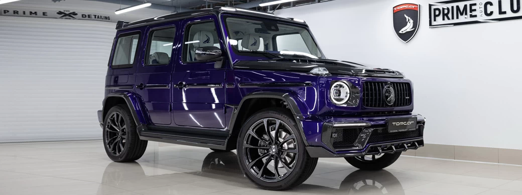 Car tuning desktop wallpapers TopCar Mercedes-Benz G 350 d Violet Inferno - 2020 - Car wallpapers