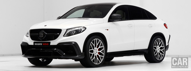 Car tuning wallpapers Brabus 850 6.0 Biturbo Coupe Mercedes-AMG GLE 63 Coupe - 2015 - Car wallpapers