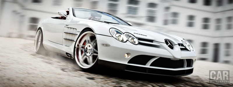 Car tuning wallpapers Brabus Exclusive Sport Program Mercedes-Benz SLR Roadster McLaren - Car wallpapers