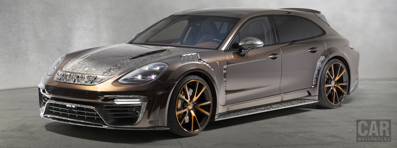 Car tuning desktop wallpapers Mansory Porsche Panamera Sport Turismo - 2018 - Car wallpapers