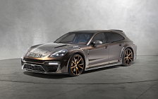 Car tuning desktop wallpapers Mansory Porsche Panamera Sport Turismo - 2018