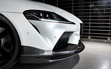 Car tuning desktop wallpapers 3D Design Toyota GR Supra A90 - 2020