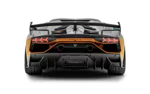 Car tuning desktop wallpapers Mansory Carbonado GTS Lamborghini Aventador SVJ Roadster - 2023